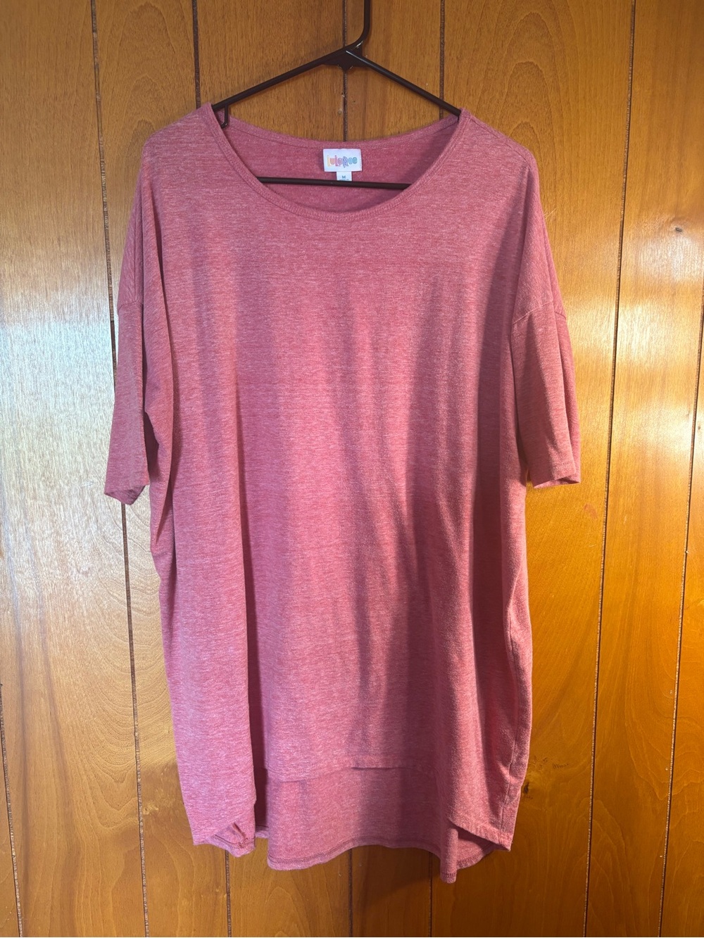LuLaRoe Dusty Rose Heather Tee